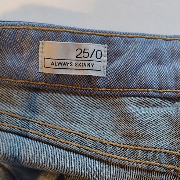 Gap 1969 Skinny low rise Jeans  25 Long - Picture 3 of 7